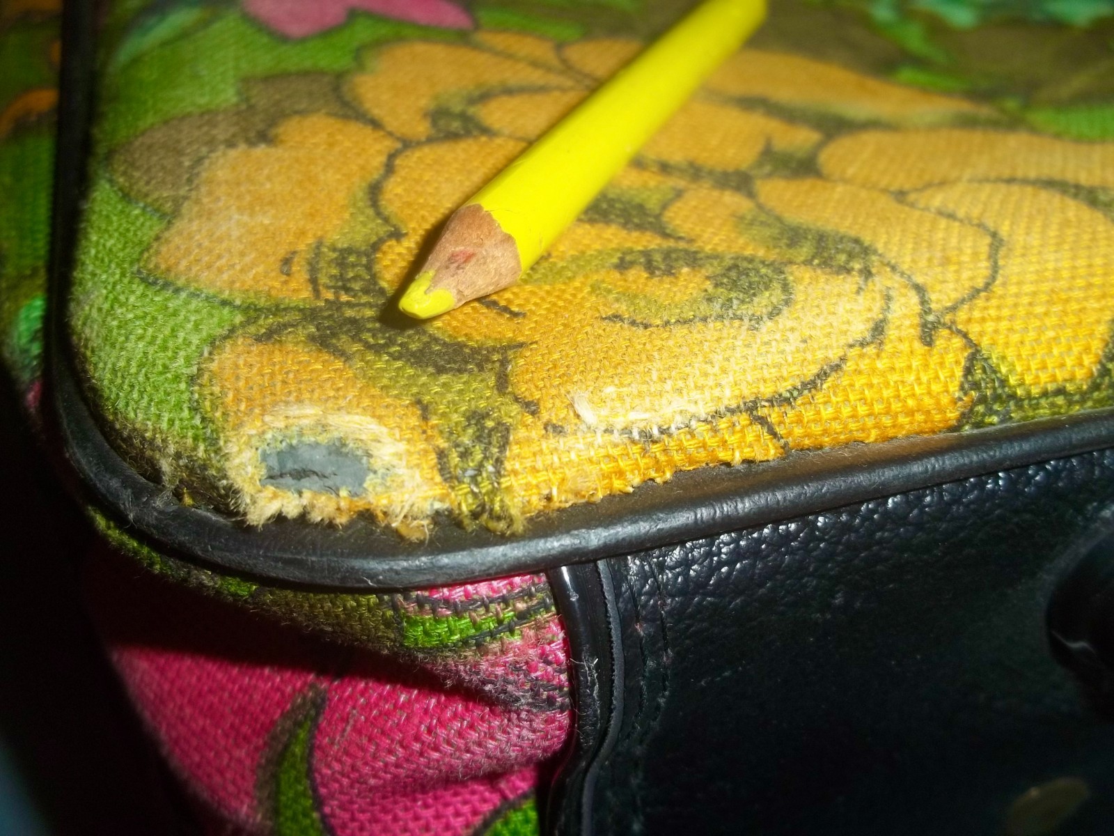Vintage • GROOVY • Boho • Flower Power •Travel Case (s) LOT OF 2 • 1960’s-70’s •