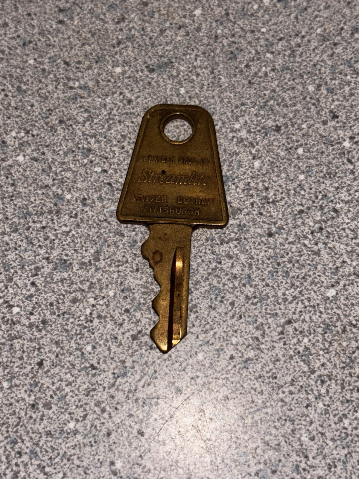 Vintage OEM Replacement Samsonite Streamlite Luggage Key #96 USA Shwayder Bros