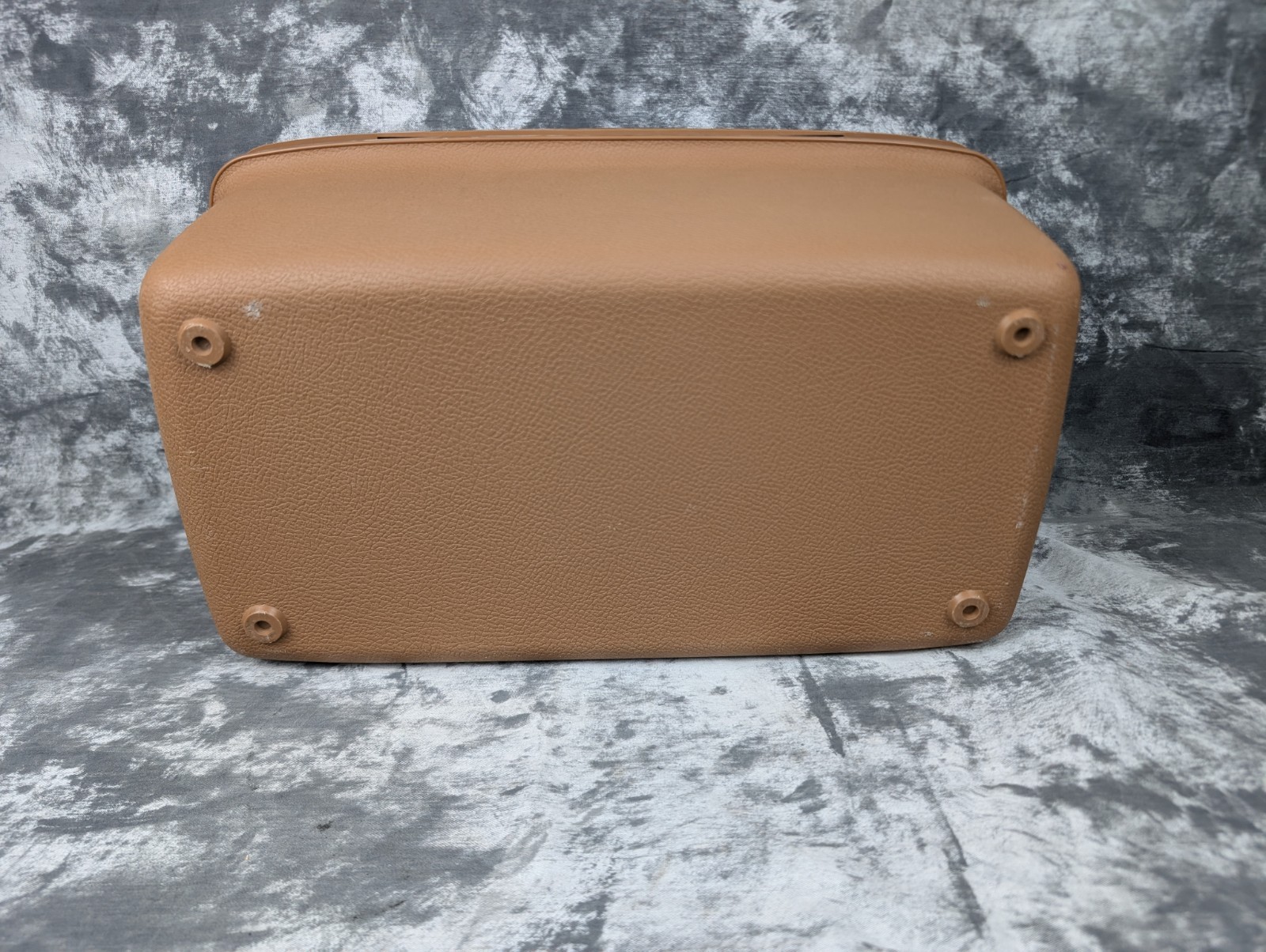 Samsonite Concord Terra Cotta Train Case Beauty Mirror 1982 Original Box No Key