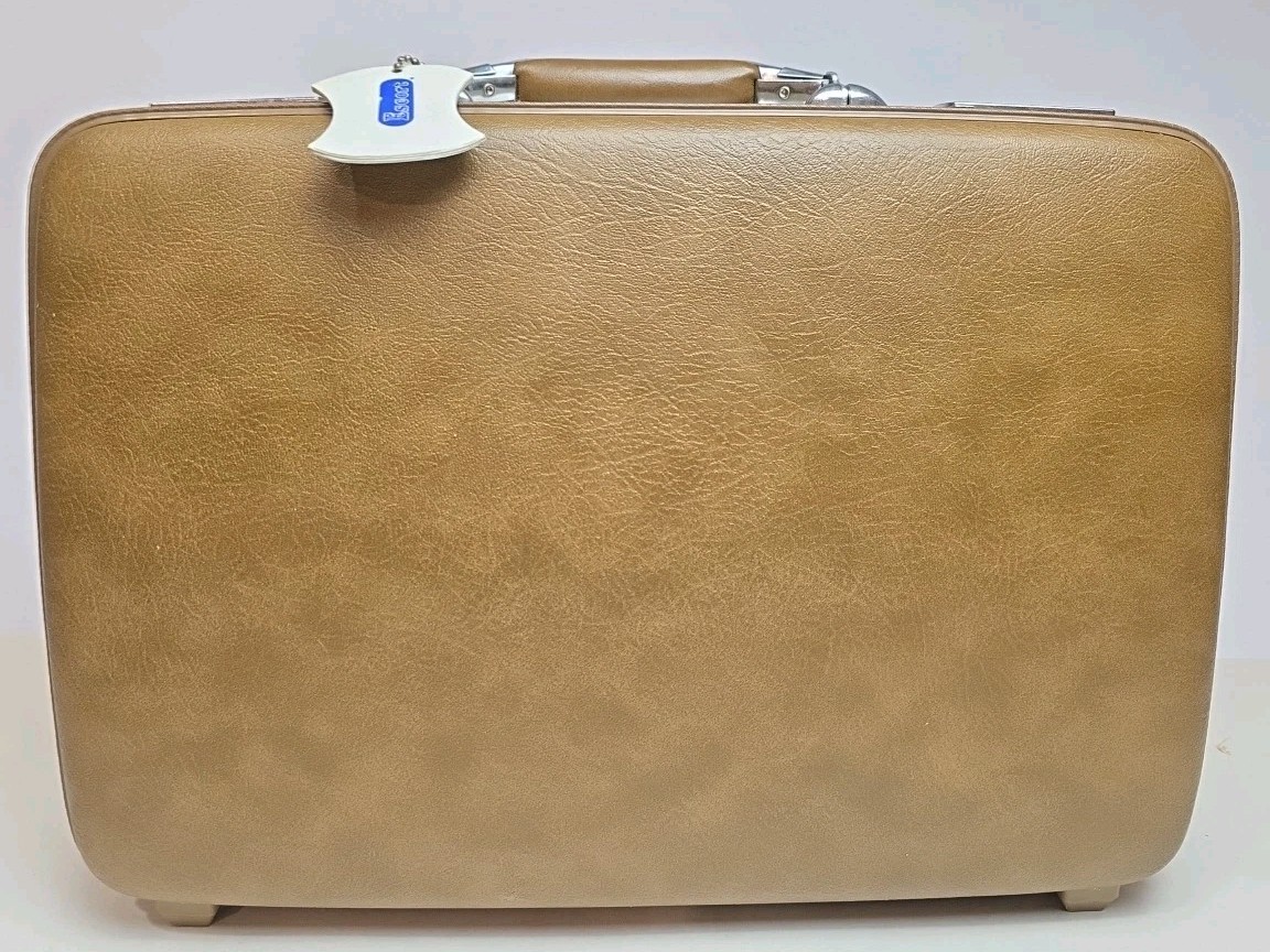 Vintage American Luggage Attache Case Suitcase