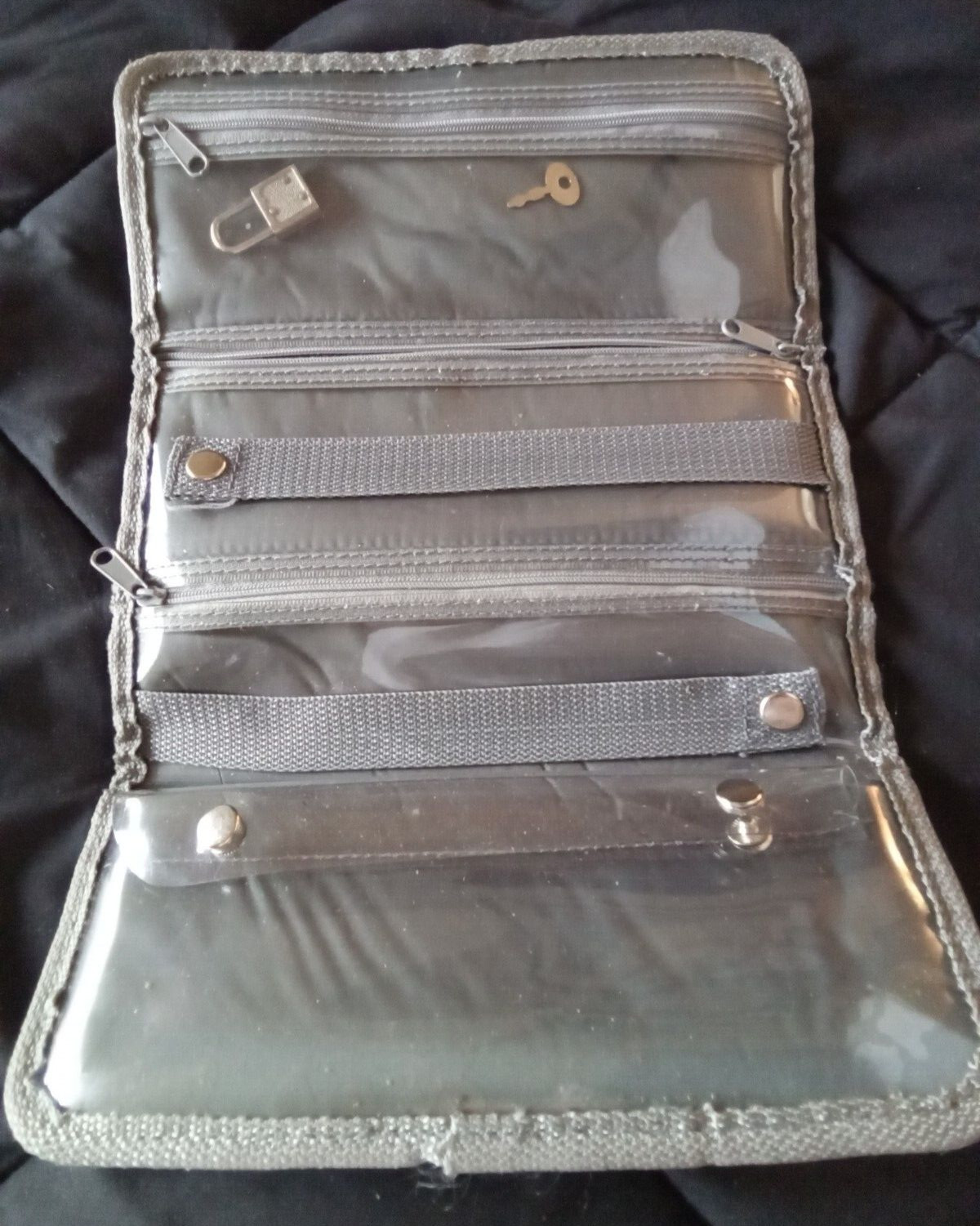 VINTAGE HAMPSHIRE TAPESTRY CARRY-ON TOTE AND DOCUMENT HOLDER BAG