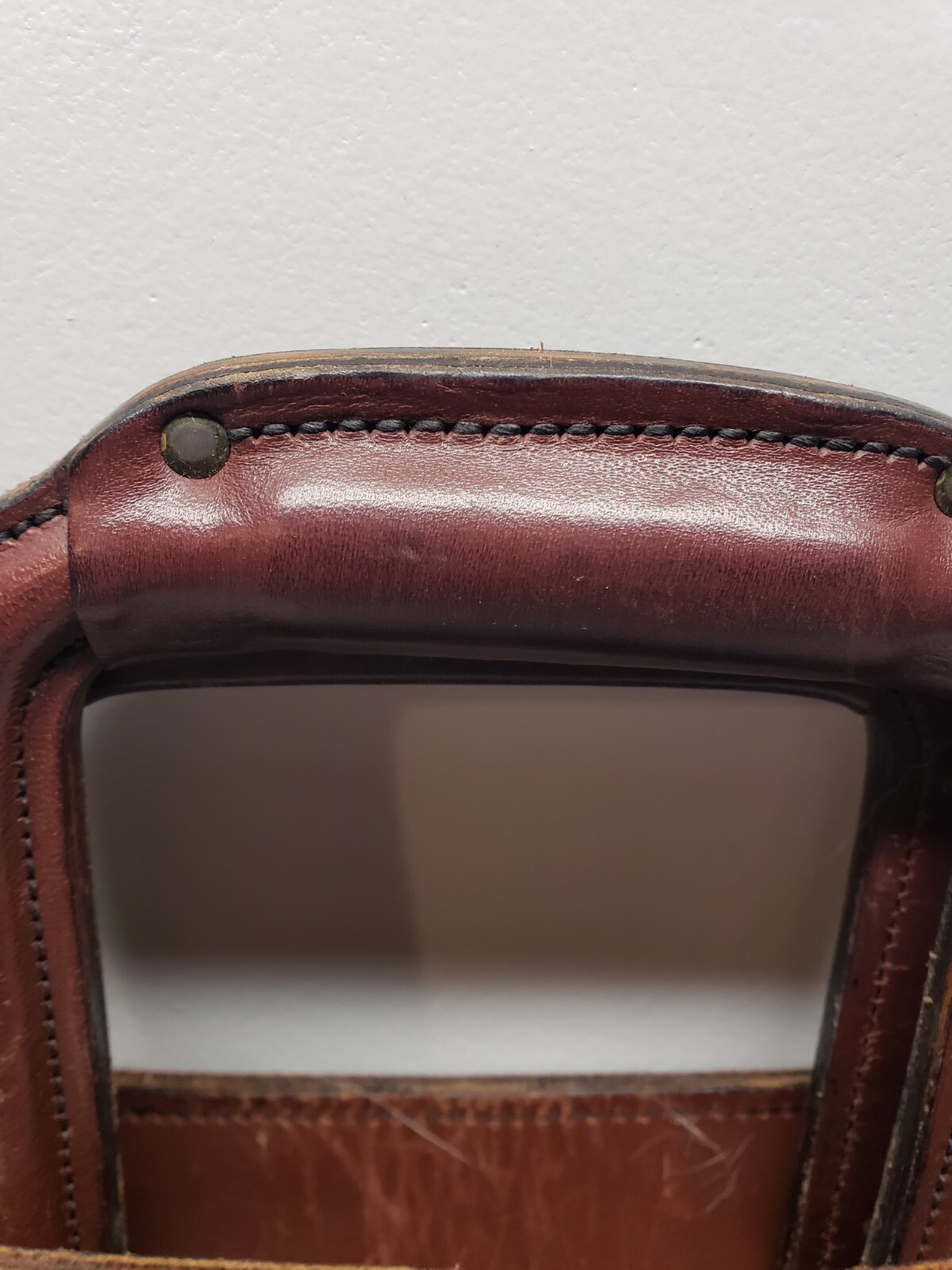 vintage Hartmann Luggage Leather Briefcase Satchel 17″ x 12″