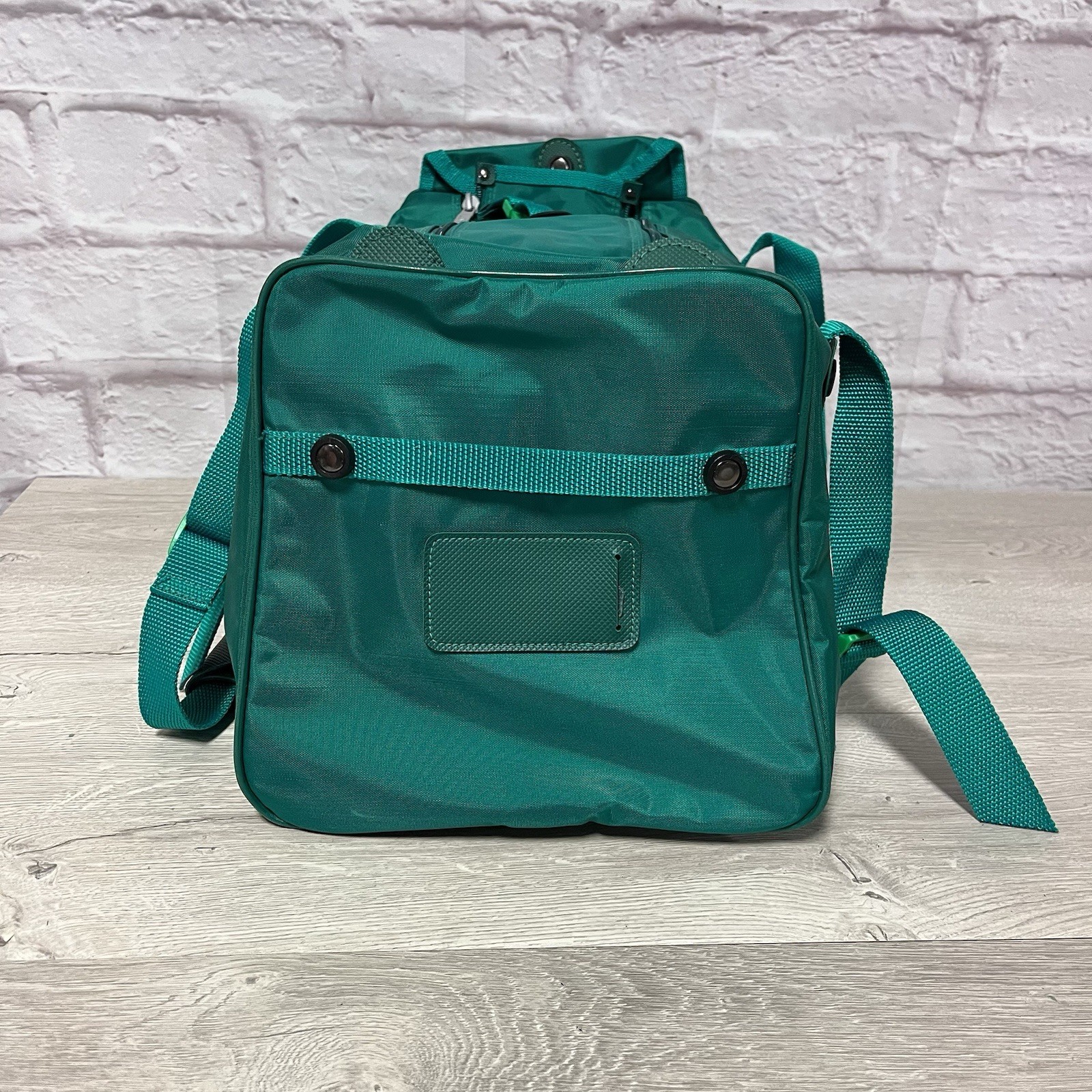Vtg Samsonite Sammies 1991 Duffle Bag 20″ Green Retro Carry On 90’s NOS