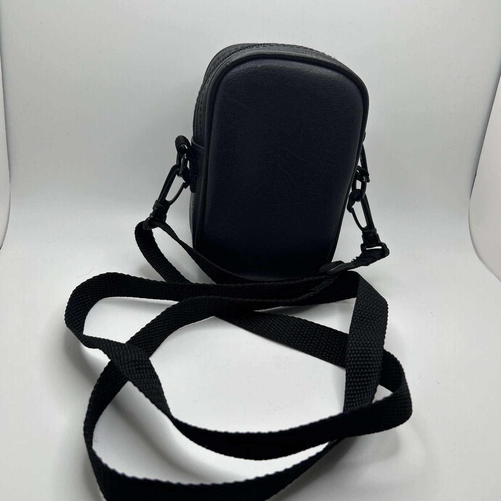 Samsonite Shoulder Travel Bag Camera Carry Case Black Vintage Adjustable Strap