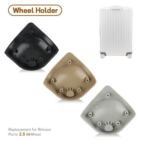 Multiple colors 2.5in Wheel Holder Replacement for Rimowa Luggage Box 1pcs