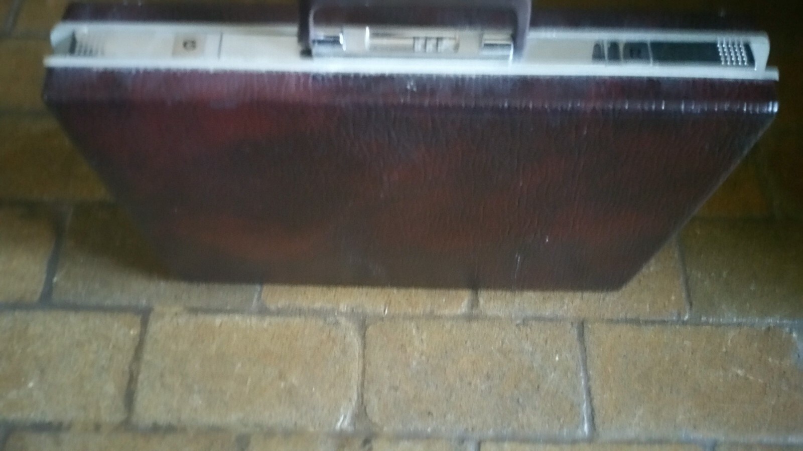 VINTAGE SAMSONITE CLASSIC HARD SHELL BRIEFCASE ATTACHE WORKING COMBINATION LOCK