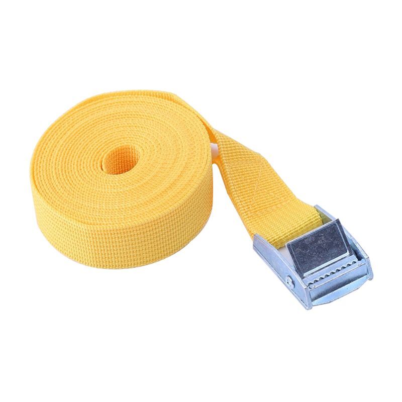 2M Buckle Tie-Down Belt With Metal Buckle for Car motorcycle bike Tow Rope Belt