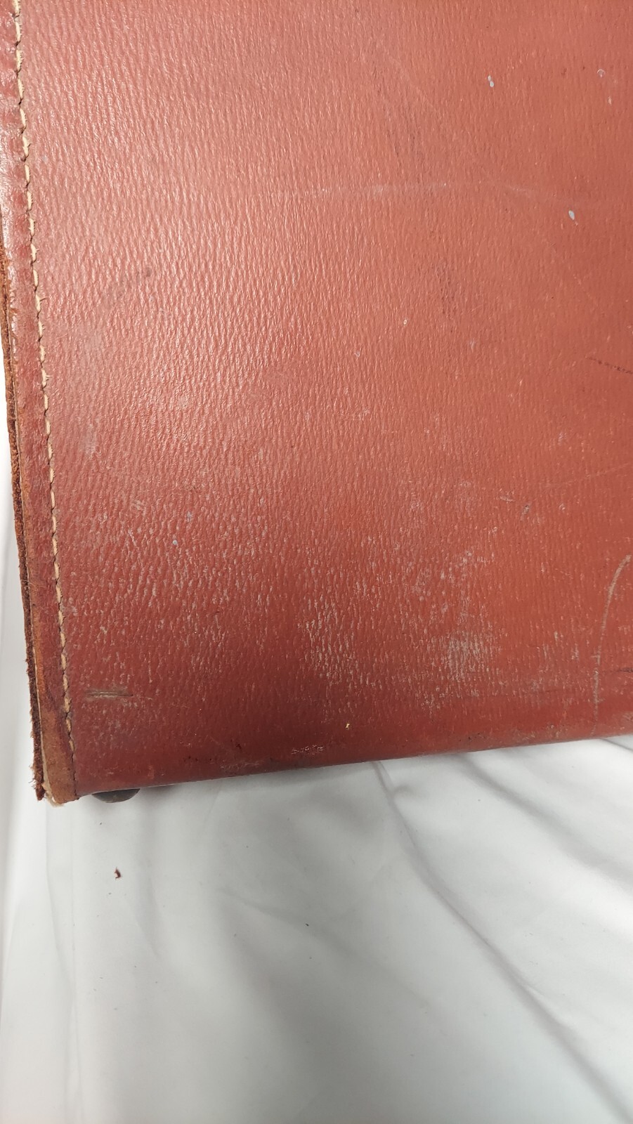 Vintage American Voyager New York Hardside Briefcase 22.5×17.5×7″ Brown