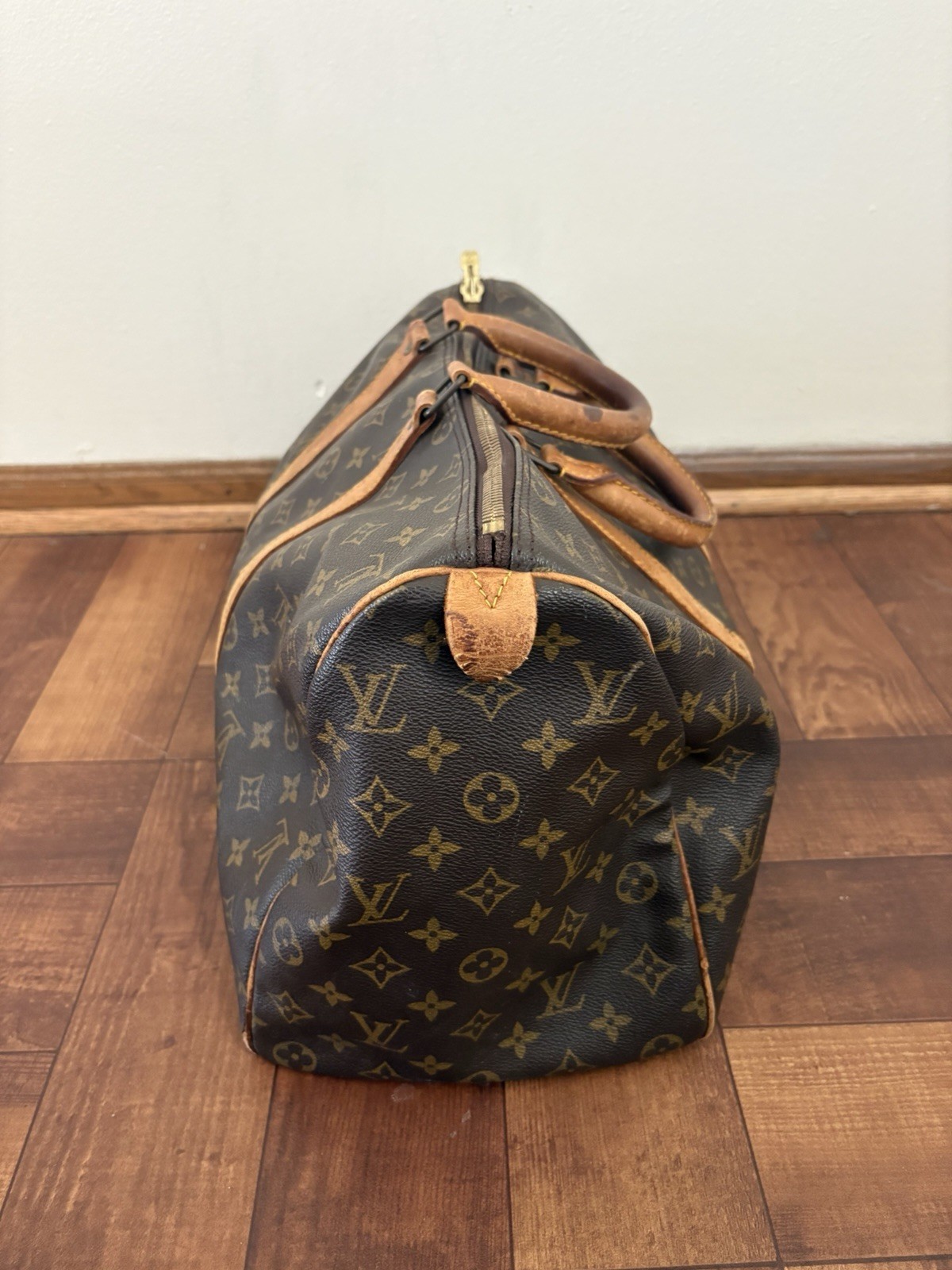 Vintage louis vuitton monogram keepall 50