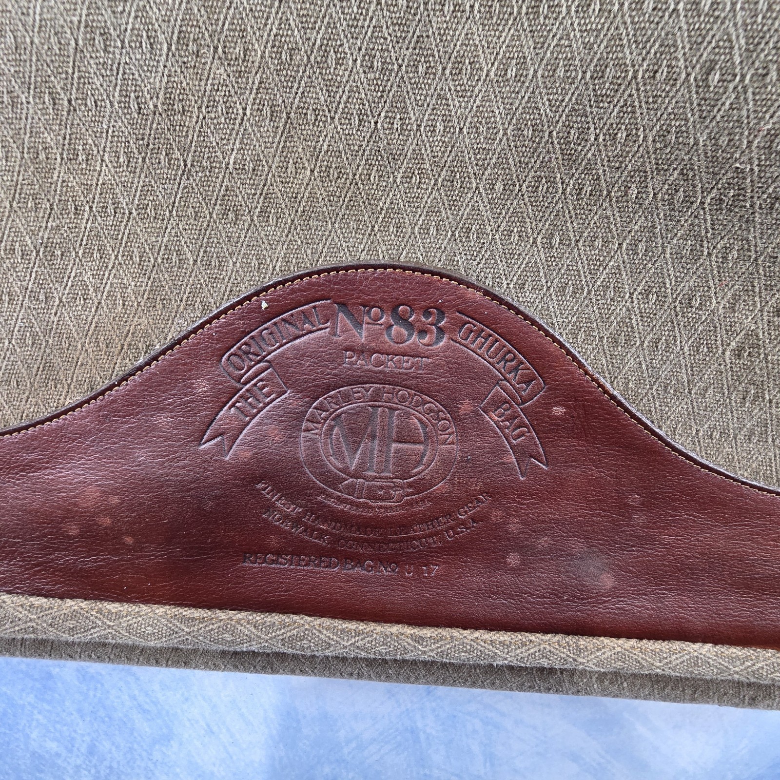 Vintage The Original GHURKA No 83 Marley Hodgson Garment Bag
