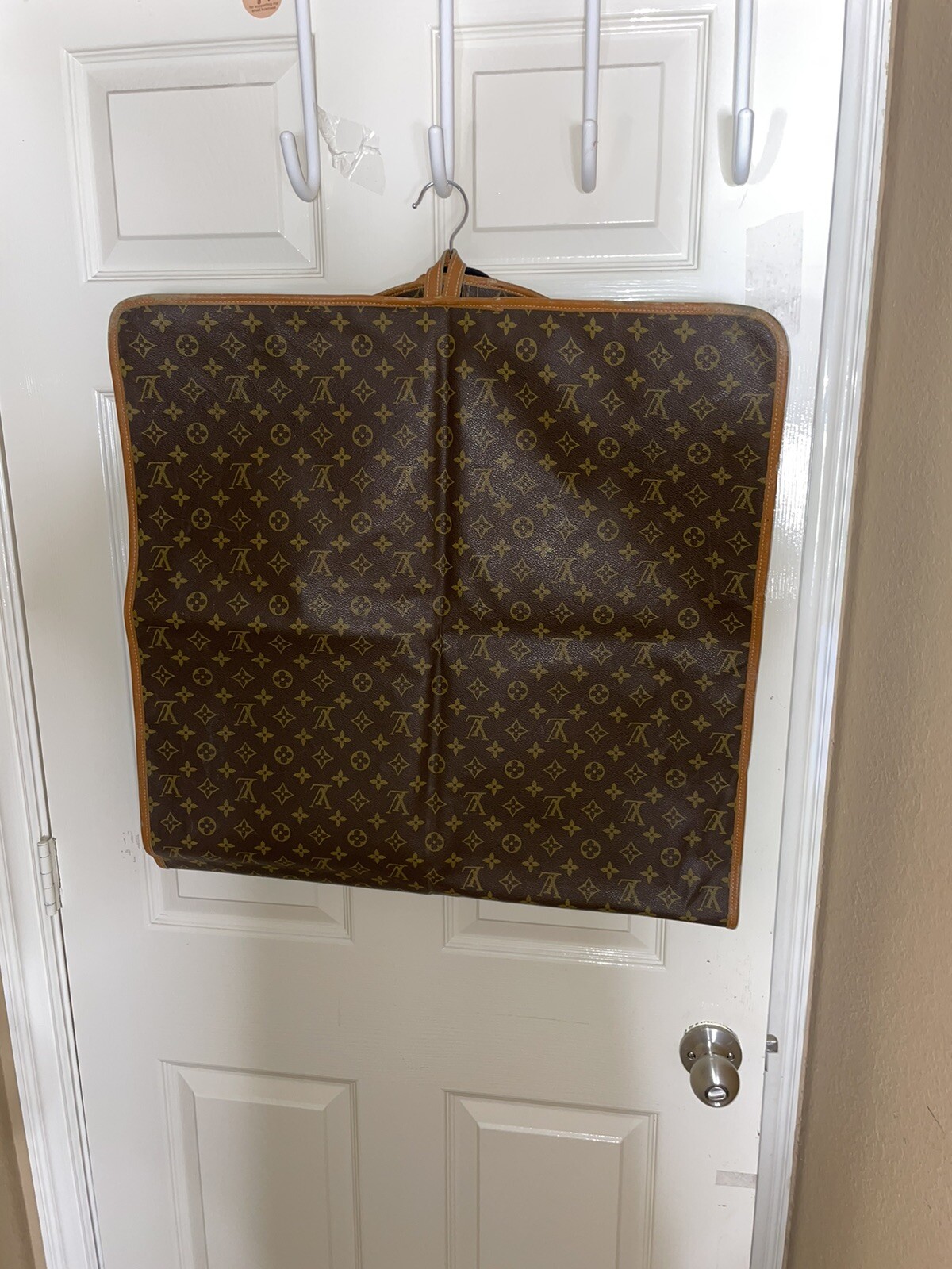 Vintage Louis Vuitton French Paper Tag Garment Bag. 2