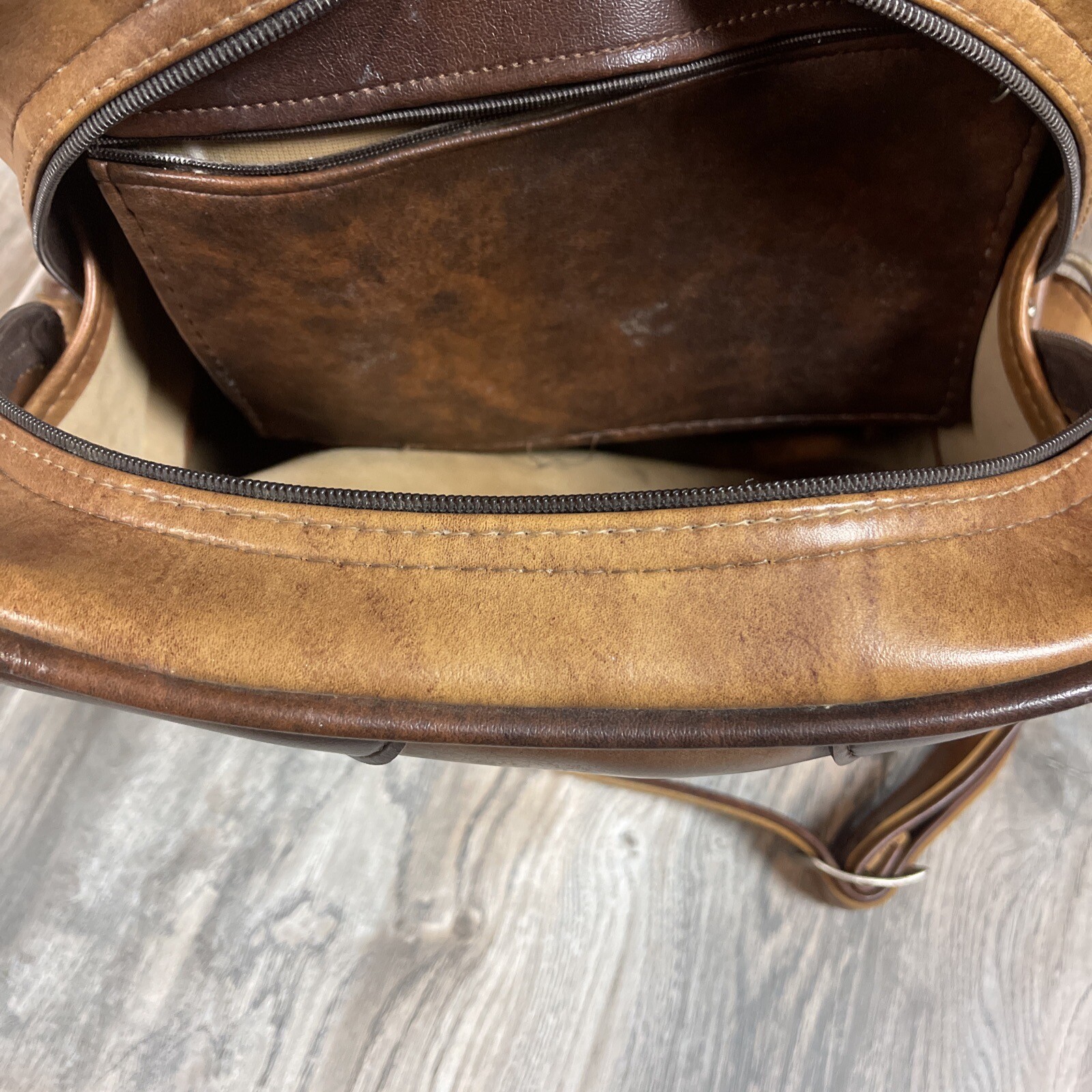 Vintage Airway Carry All Overnight Saddle Bag