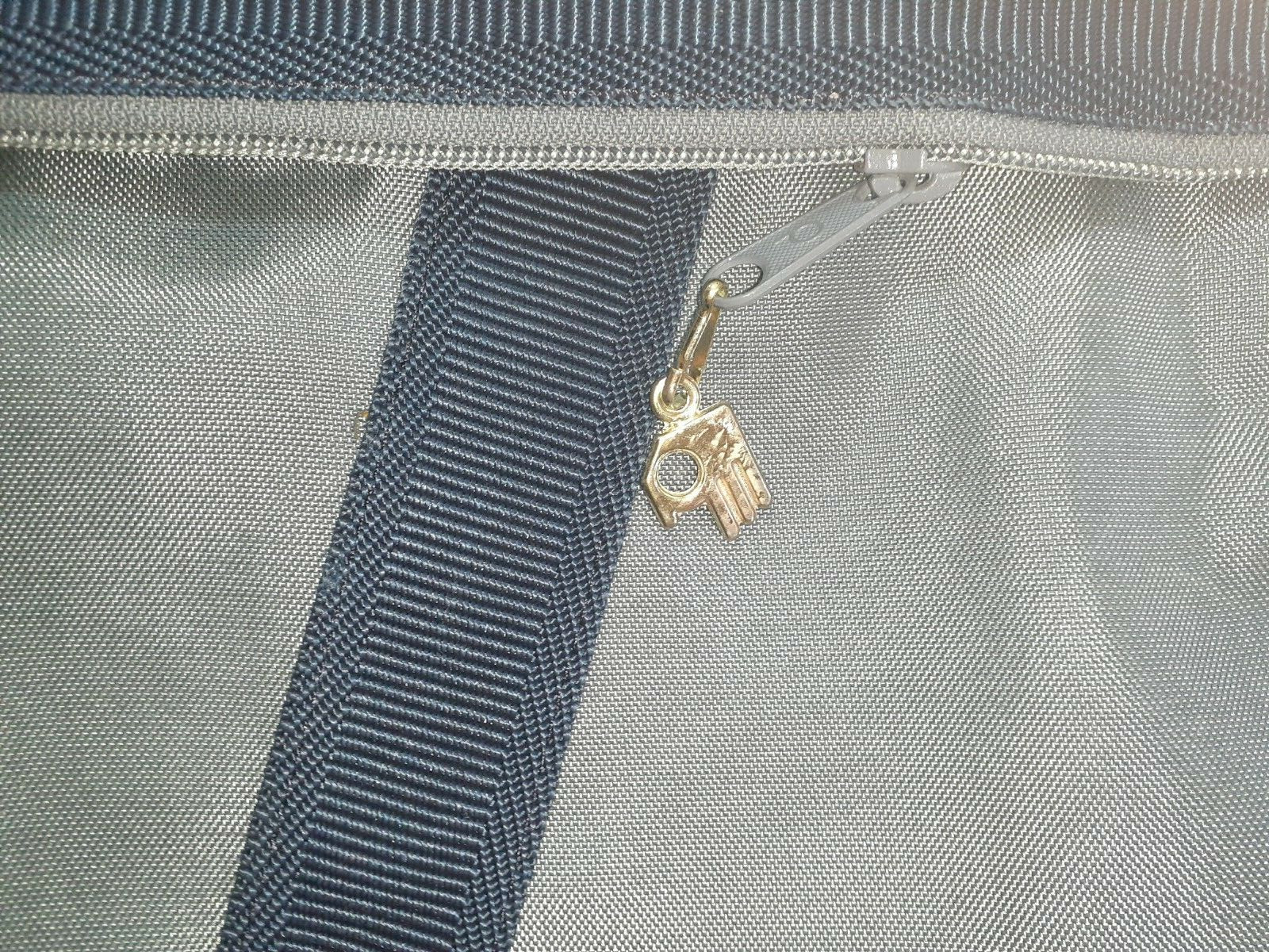 Vintage Sears Sasson Garment Tote & Luggage Folding Carrier Made in Korea