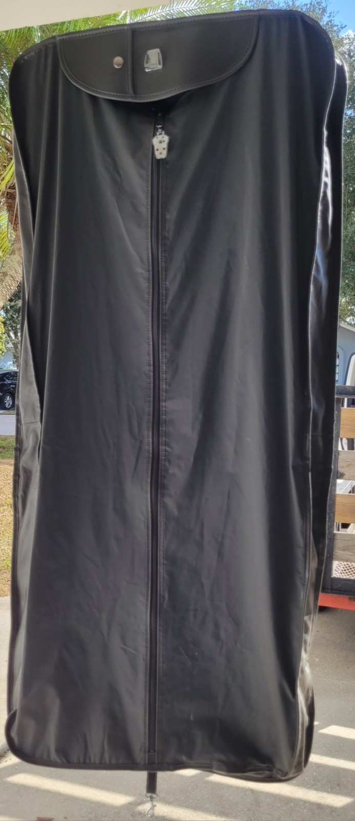 Vintage Skyway Garment Bag Travel Bag Luggage Vinyl