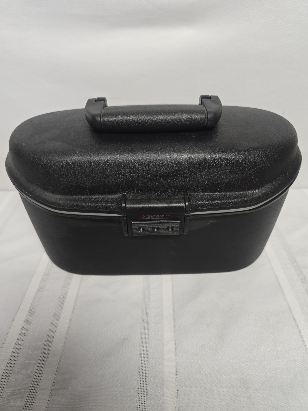 Vintage Samsonite Oyster GLS Luggage Train Case Carry On Combination Lock 1991