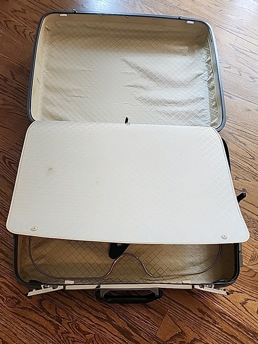 Samsonite Vintage 80s Luggage Suitcase Original
