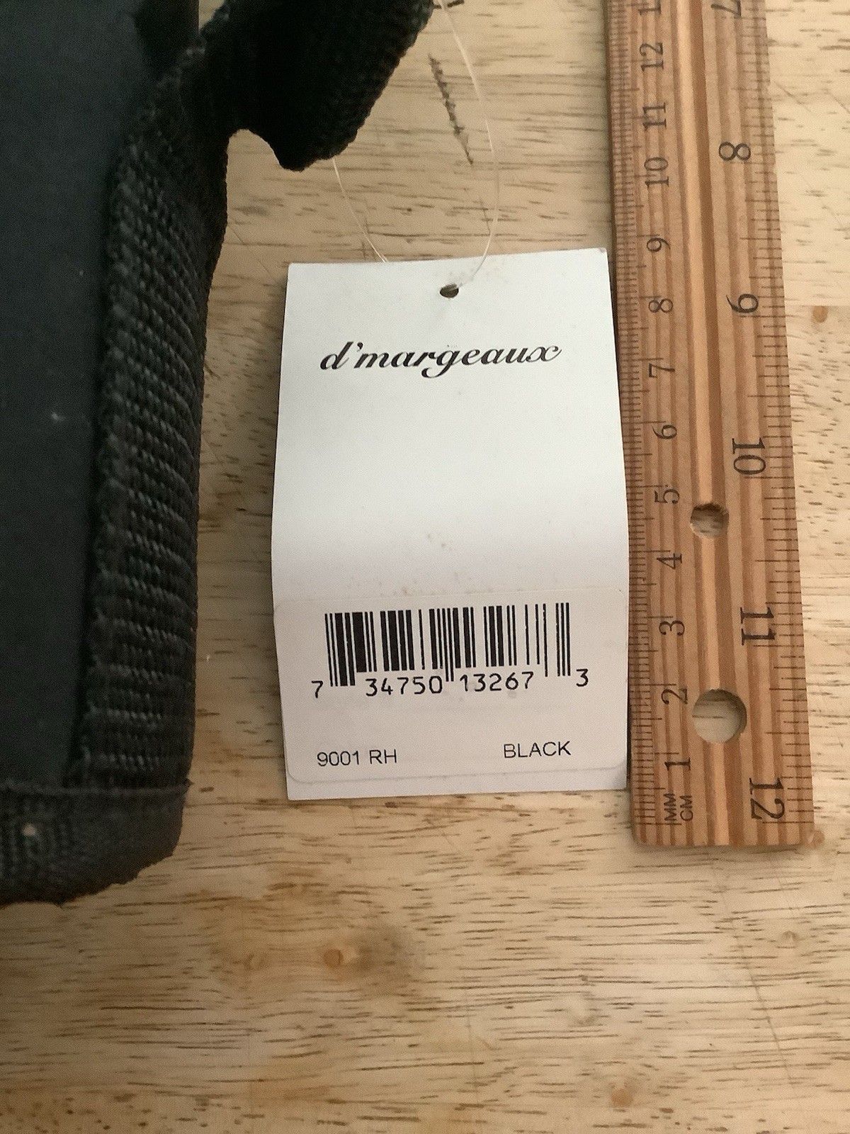 D’margeaux Soft Rolling Black Bag Red Hat ,see Photos New With Tags