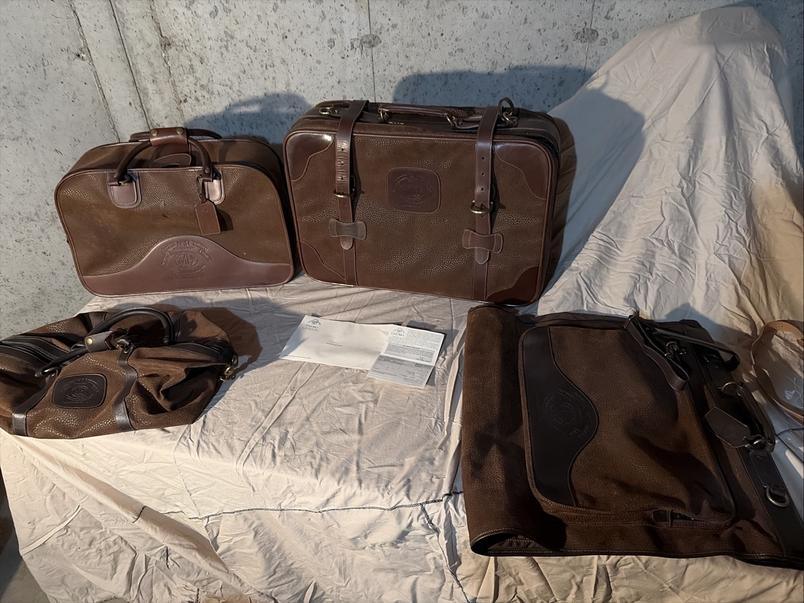 Rare Four Piece Vintage Ghurka With Very Early Reg Numbers