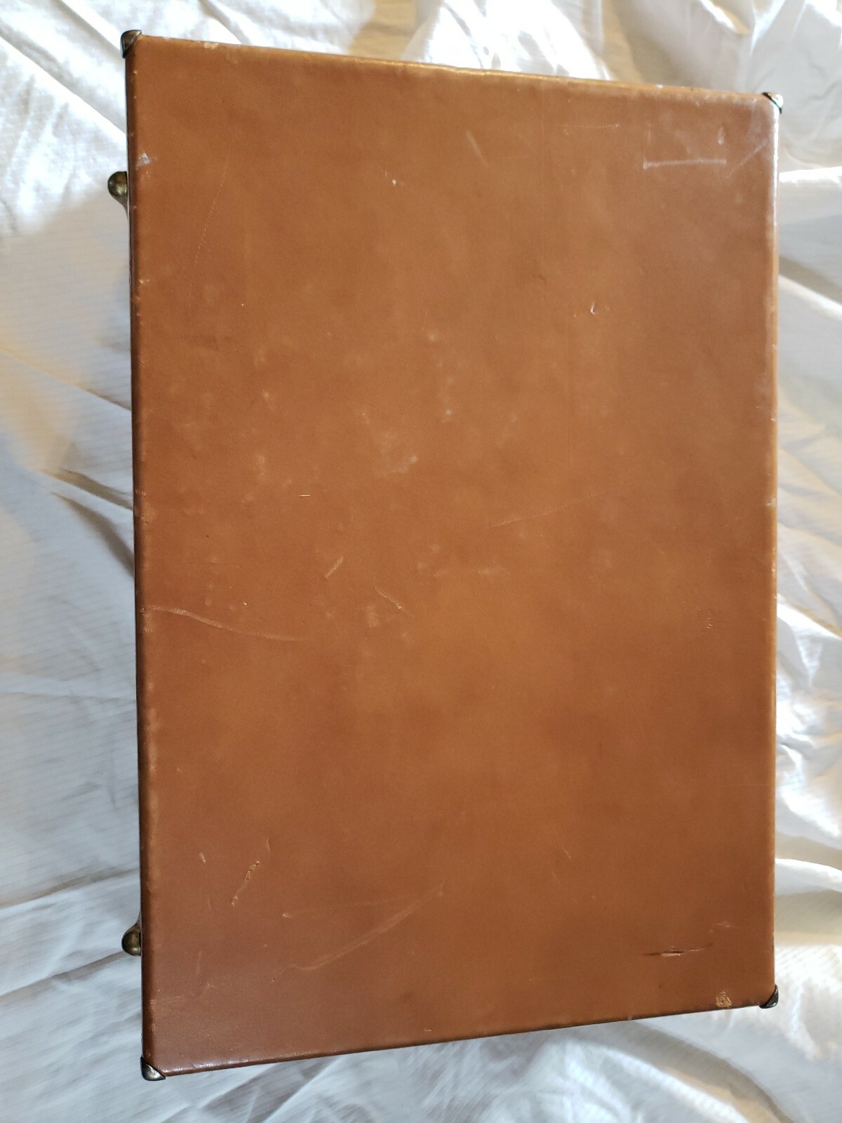 Vintage Rare H.J. Heggens Marsden INC Briefcase Luggage US Government Cowhide