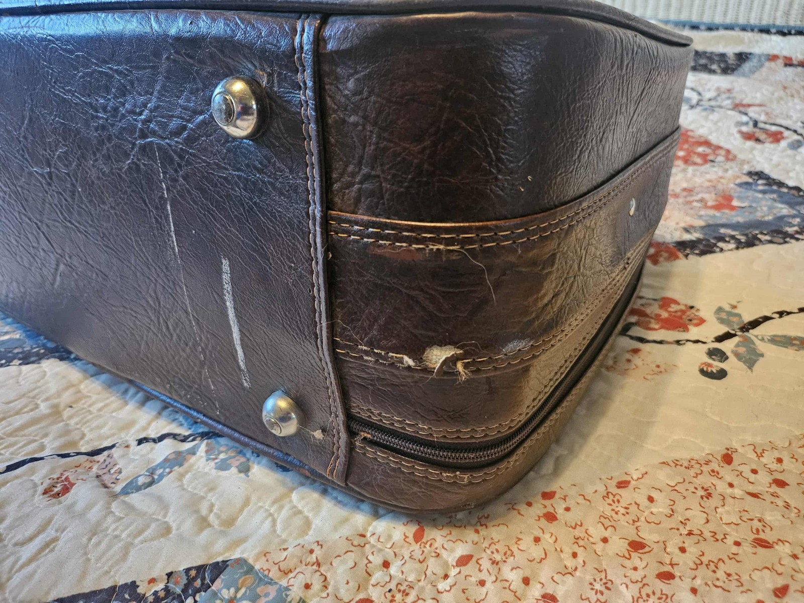 SAMSONITE Silhouette II Vintage Carry On Luggage Overnight Bag Retro Vintage