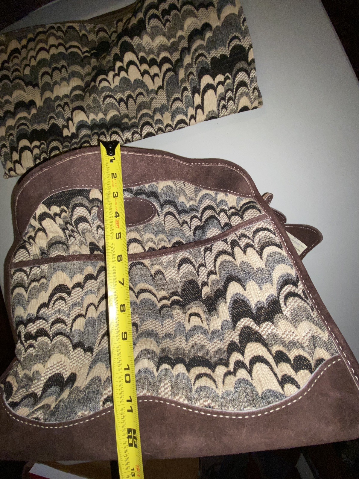 4 Piece BIG French Luggage Company Tapestry Suede Suite case Set