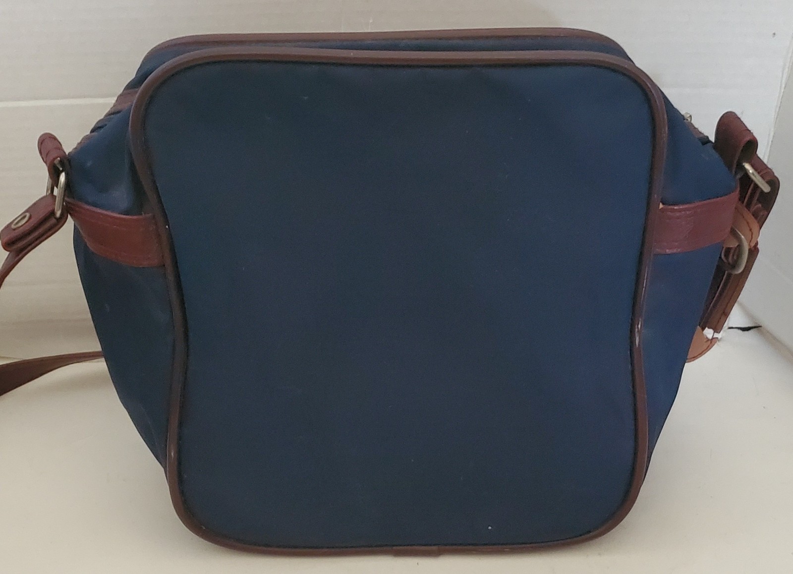 Vintage Navy Blue Samsonite Nylon Carry On Shoulder Strap