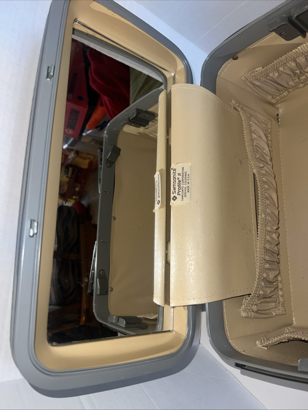 Navy Samsonite Profile II Overnight Case No key