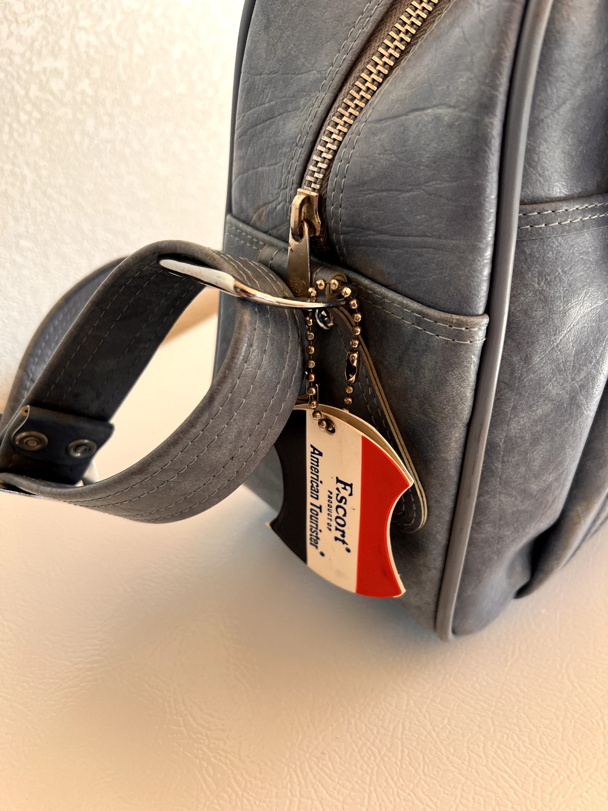 ESCORT American Luggage PAN AM Style Japan 1975 Vintage Retro Carry Travel Bag
