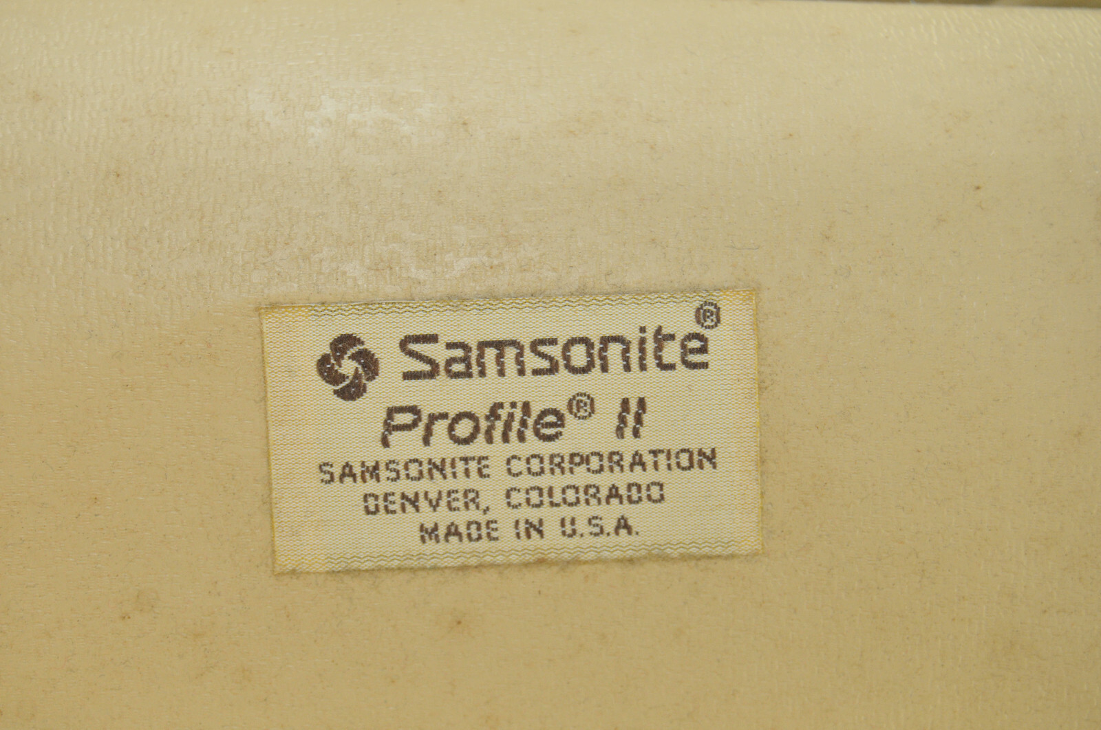 Vintage Samsonite Profile II Carryon Train Makeup Case Tray and Mirror Blue
