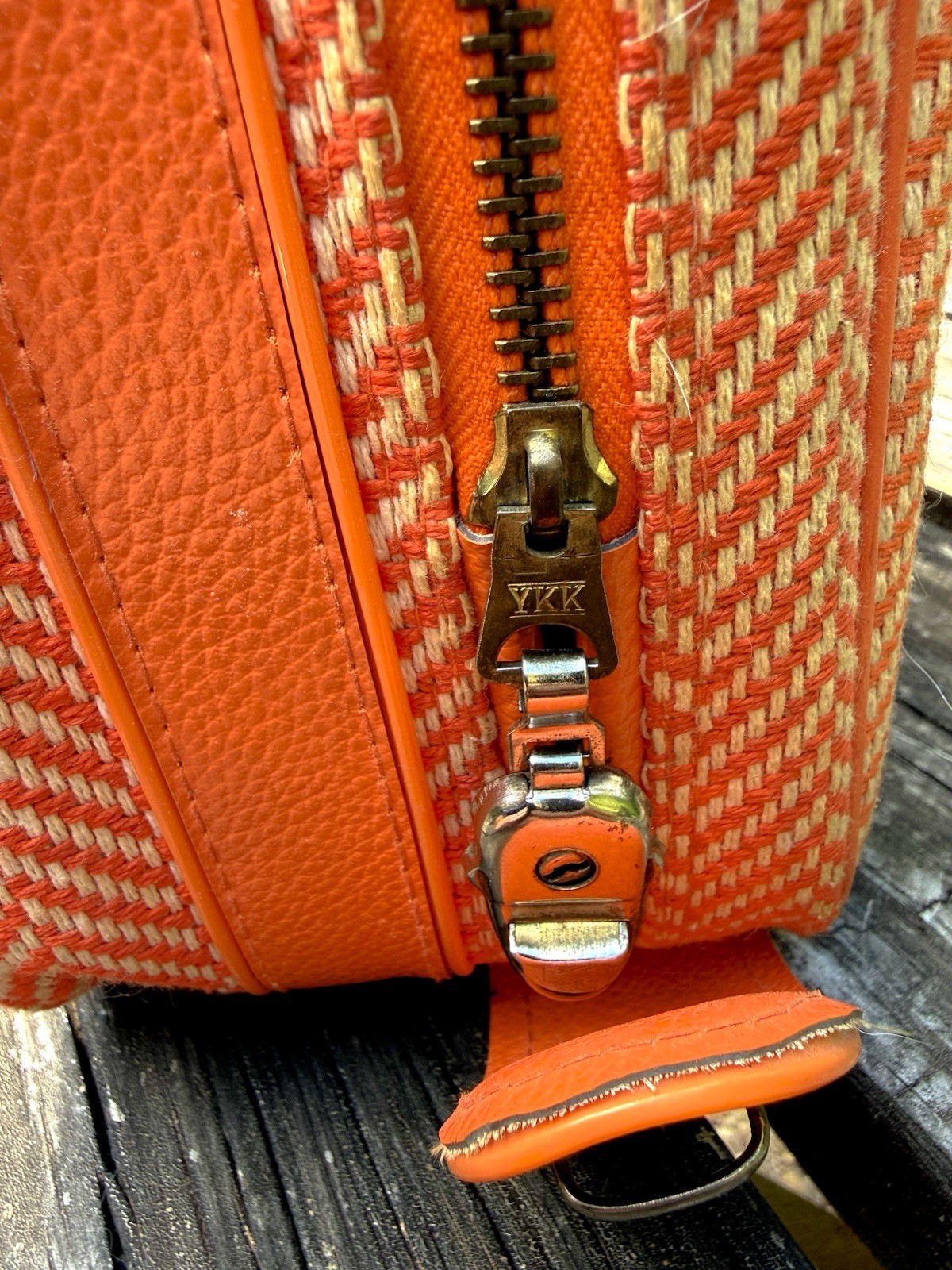 Vintage Youth Park Carrying Case Mid Century Modern AMC Japan