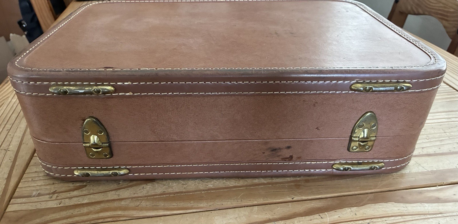 vintage skyway suitcase Medium Size W Key
