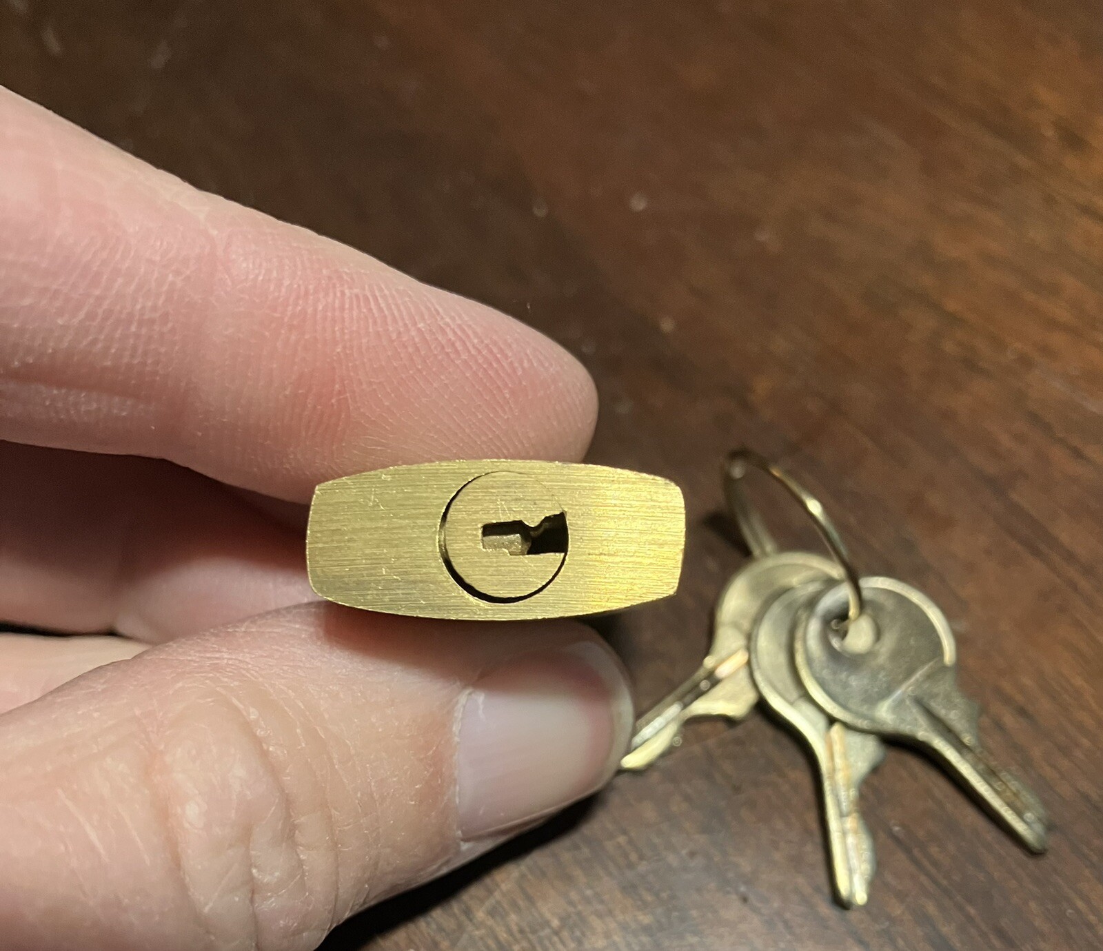 Vintage Hartmann Luggage Lock 🔒 Padlock + 3 Keys 🔑 For Suitcase NEW never Used