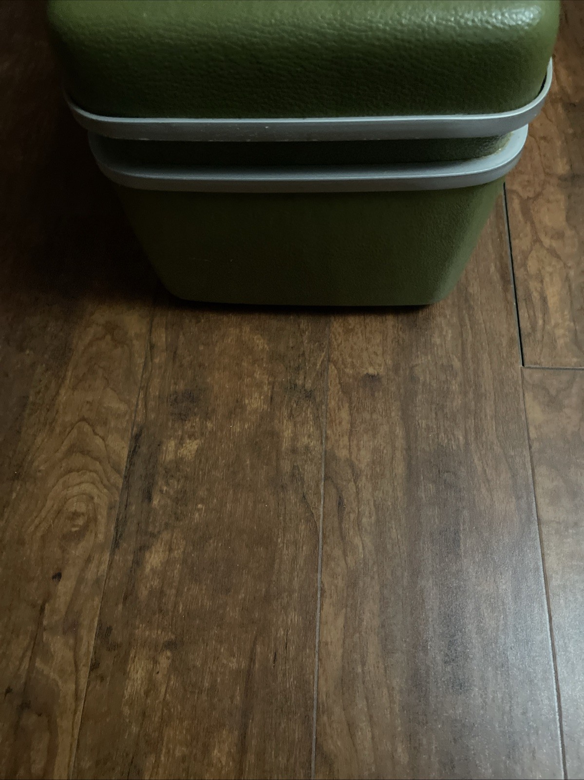Samsonite Vintage Green Royal Traveller Medalist Cosmetic Makeup Case No Key GC