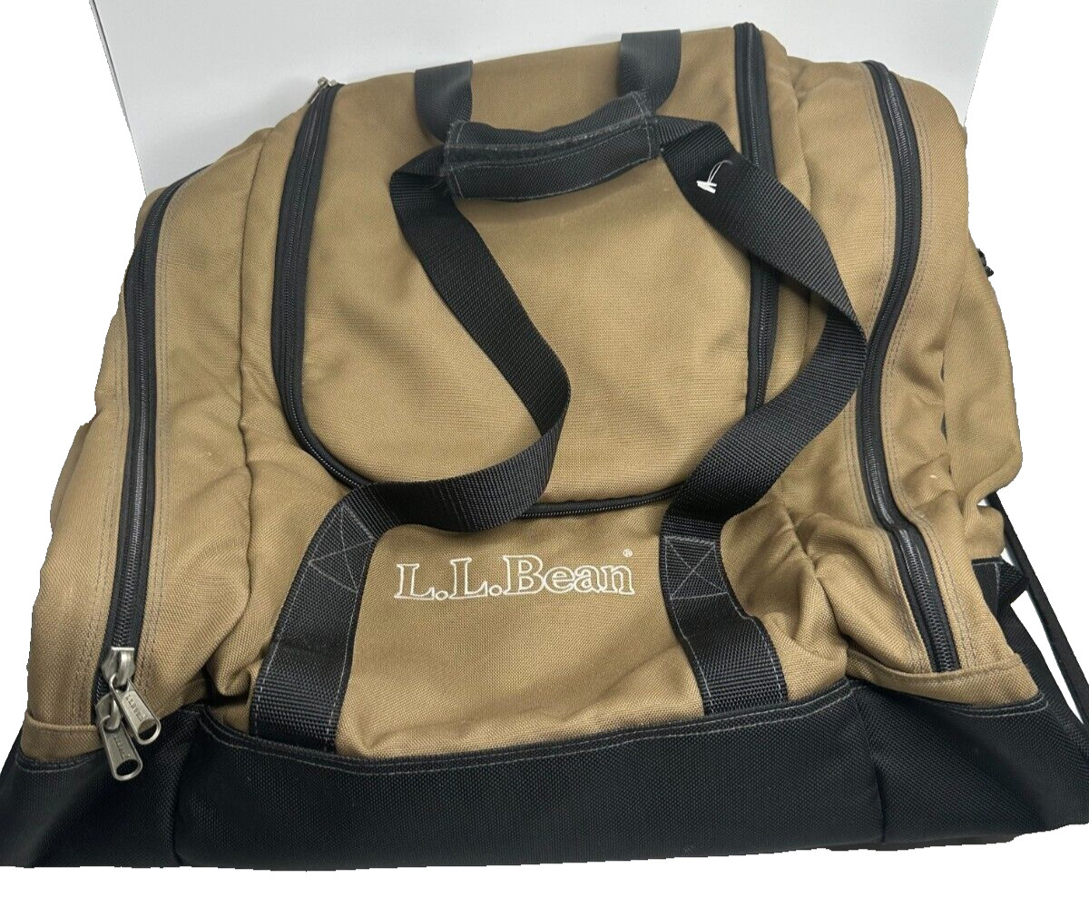 Vintage LL Bean #AG78 Khaki Travel Bag Men’s/Women’s