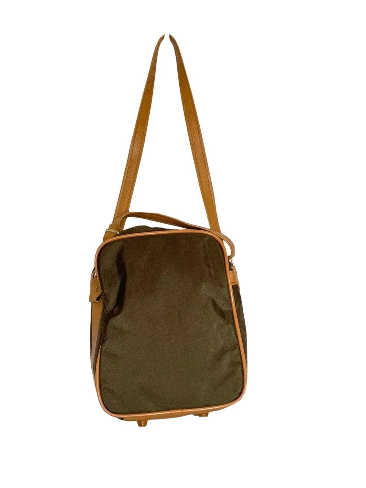 Vintage 80s Samsonite Carry On Bag Retro Messenger Tote Y2K Grandpa-core Travel