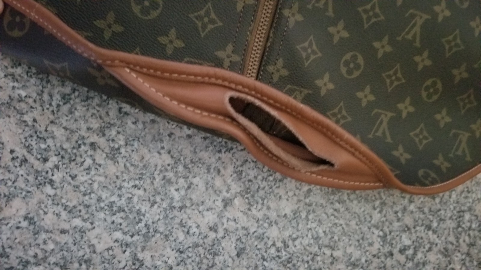 Louis Vuitton VINTAGE Garment Bag Monogram / Garment Carrier AUTHENTIC 1980s