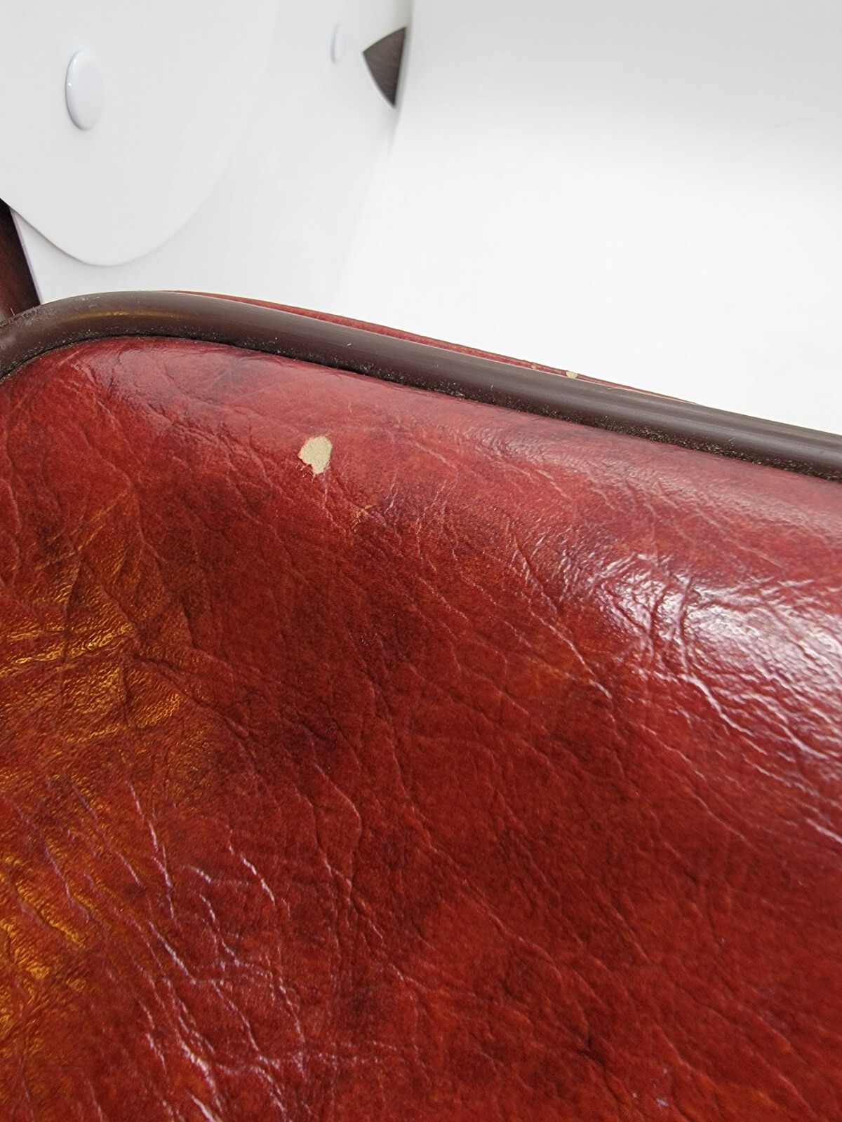 Vintage Samsonite Silhouette 2 Cognac Brown Crossbody Messenger Bag Carry On