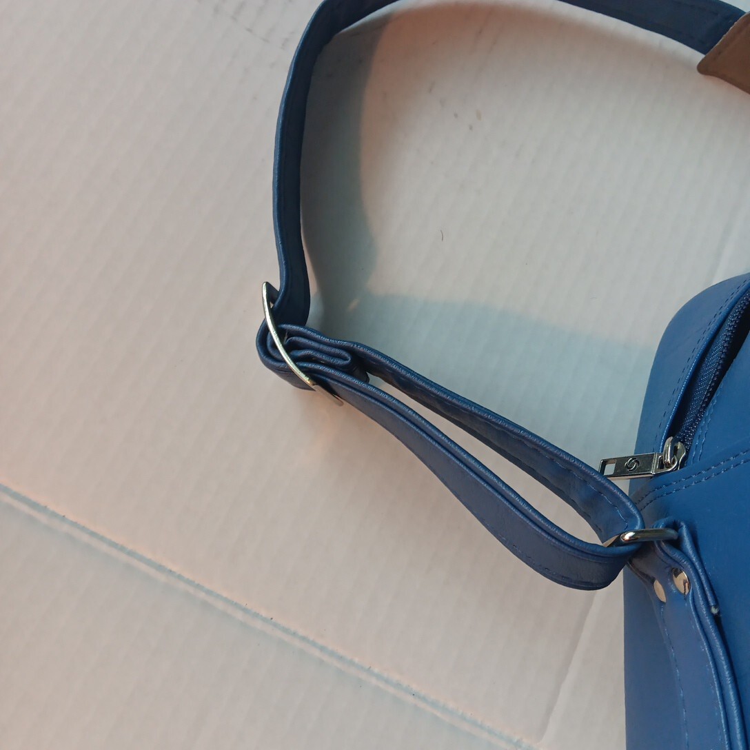Samsonite Vintage 1970’s Concord Carry On Shoulder Bag Royal Blue 15″x12″x7″