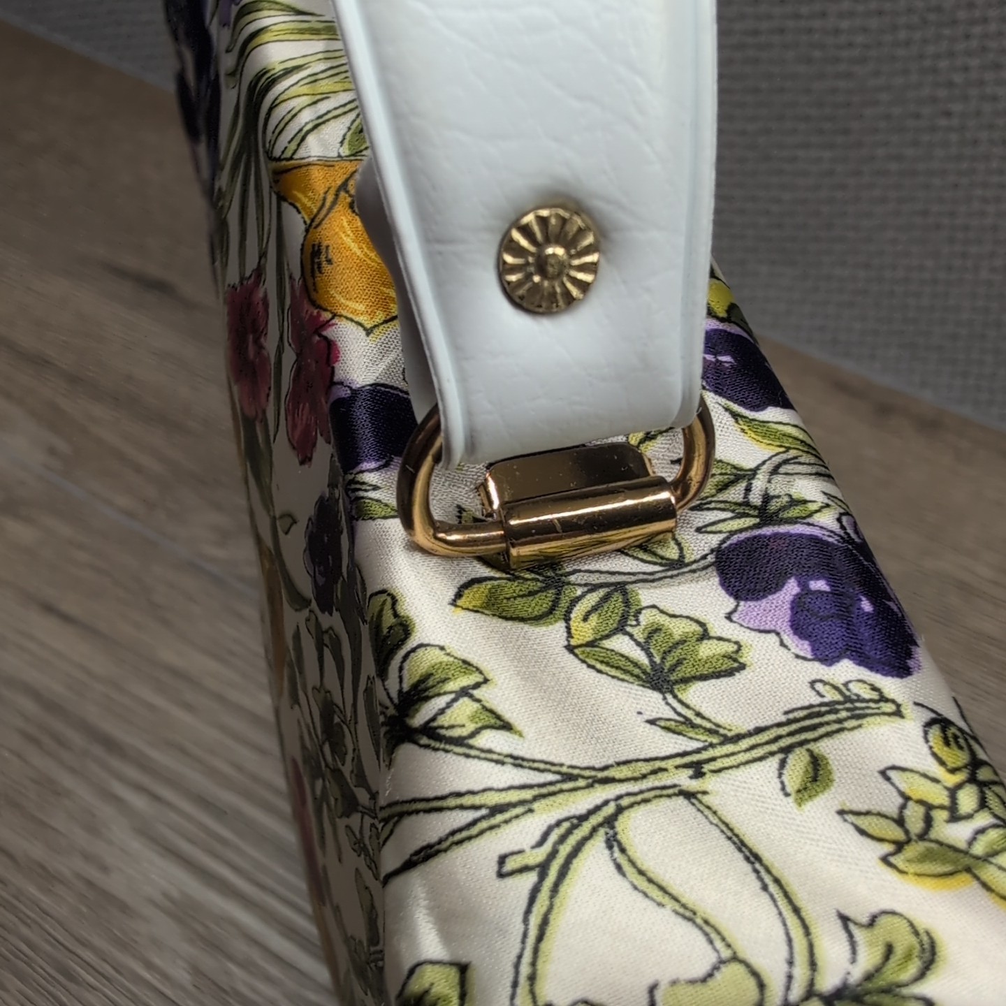 Vintage Trina Going Places Floral Travel Vanity Kit NWT Style F5142 Made USA HTF