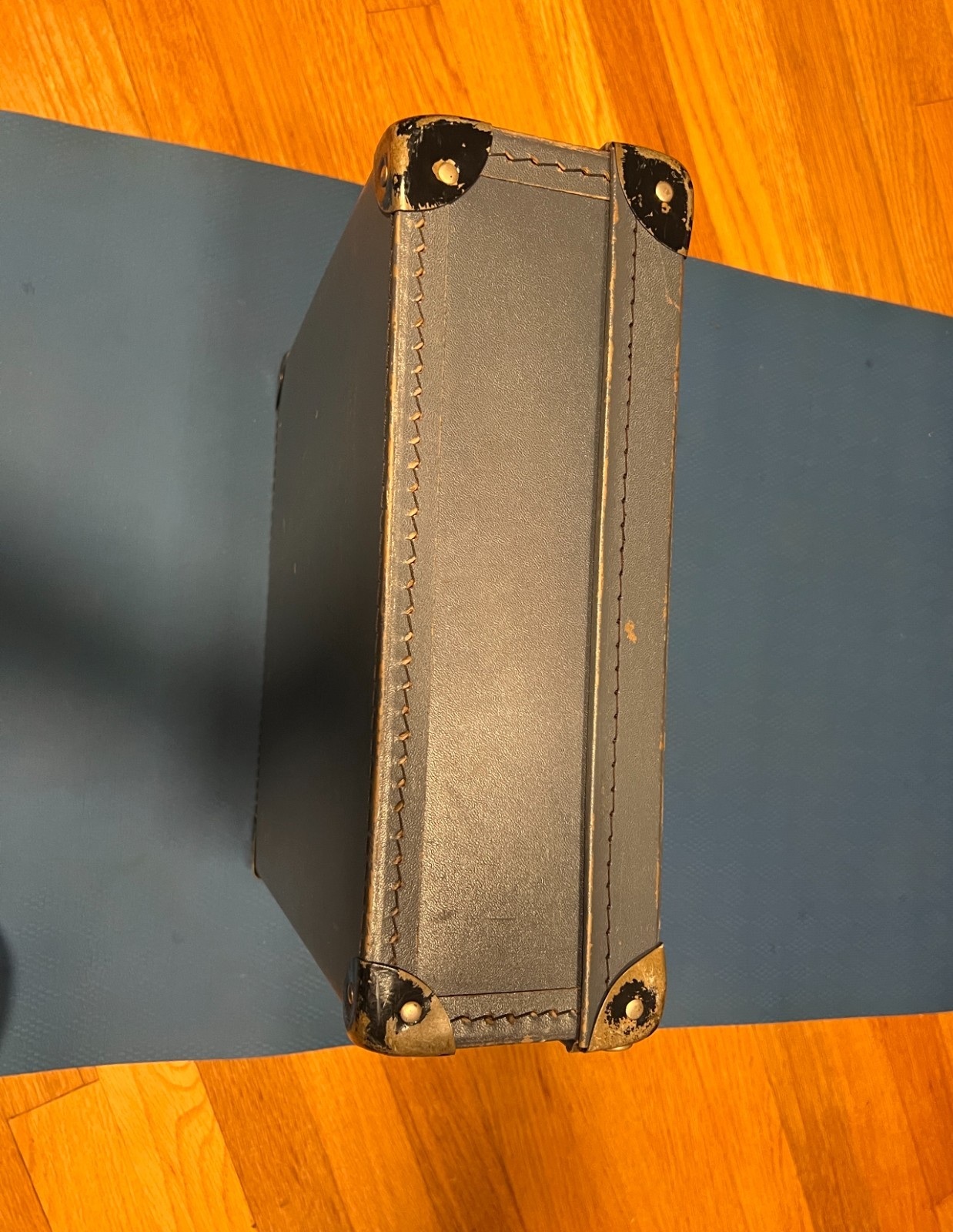 Vintage 60s era Air India “Bon Voyage” Suitcase