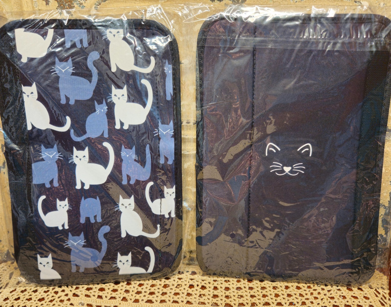 Choice of NIP Universal Cat & Kitten Theme Seatbelt Cover or Luggage Strap Cover