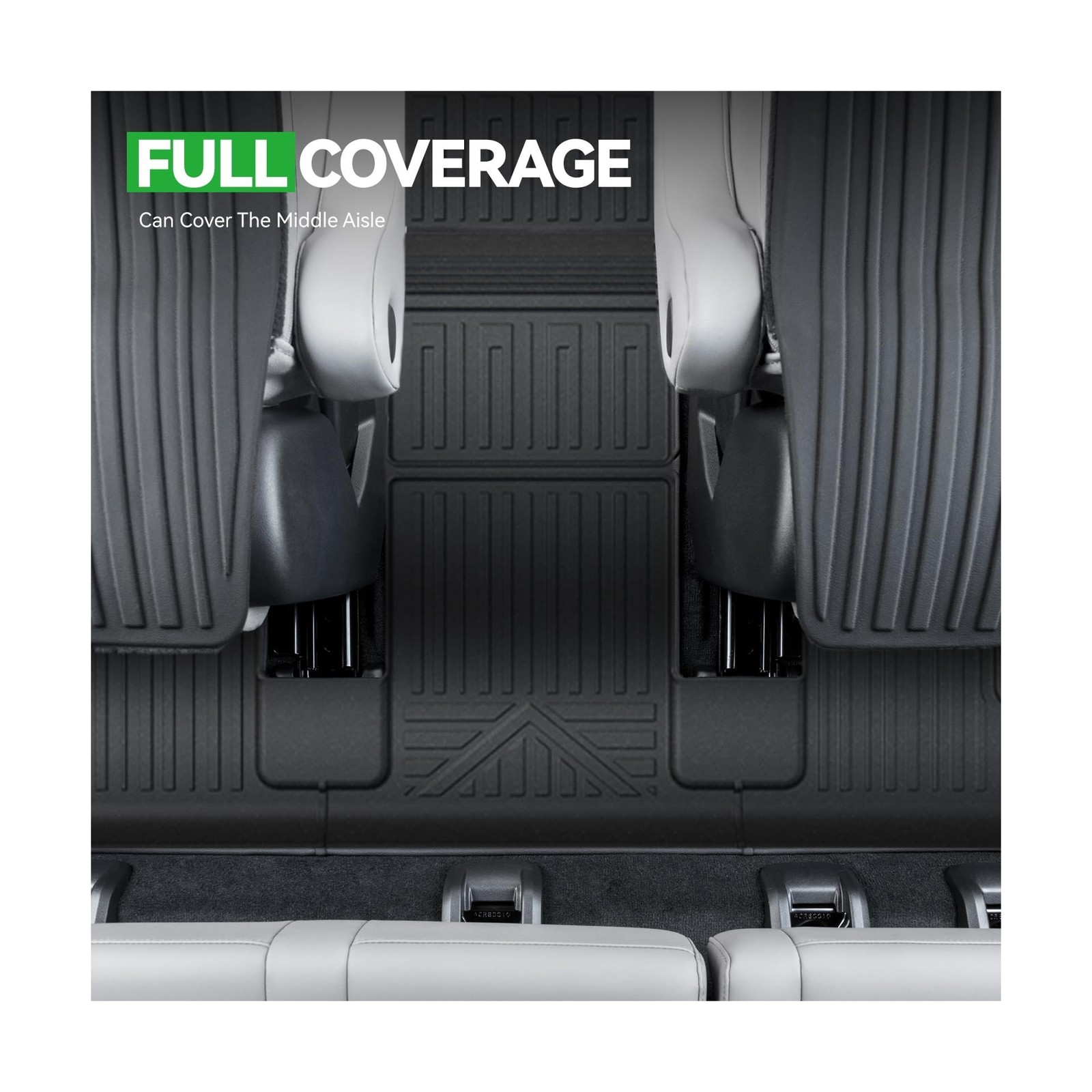 Floor Mats & Cargo Liner & 3rd Row Backrest Mat for 2024 2025 GMC Acadia 7 Se…