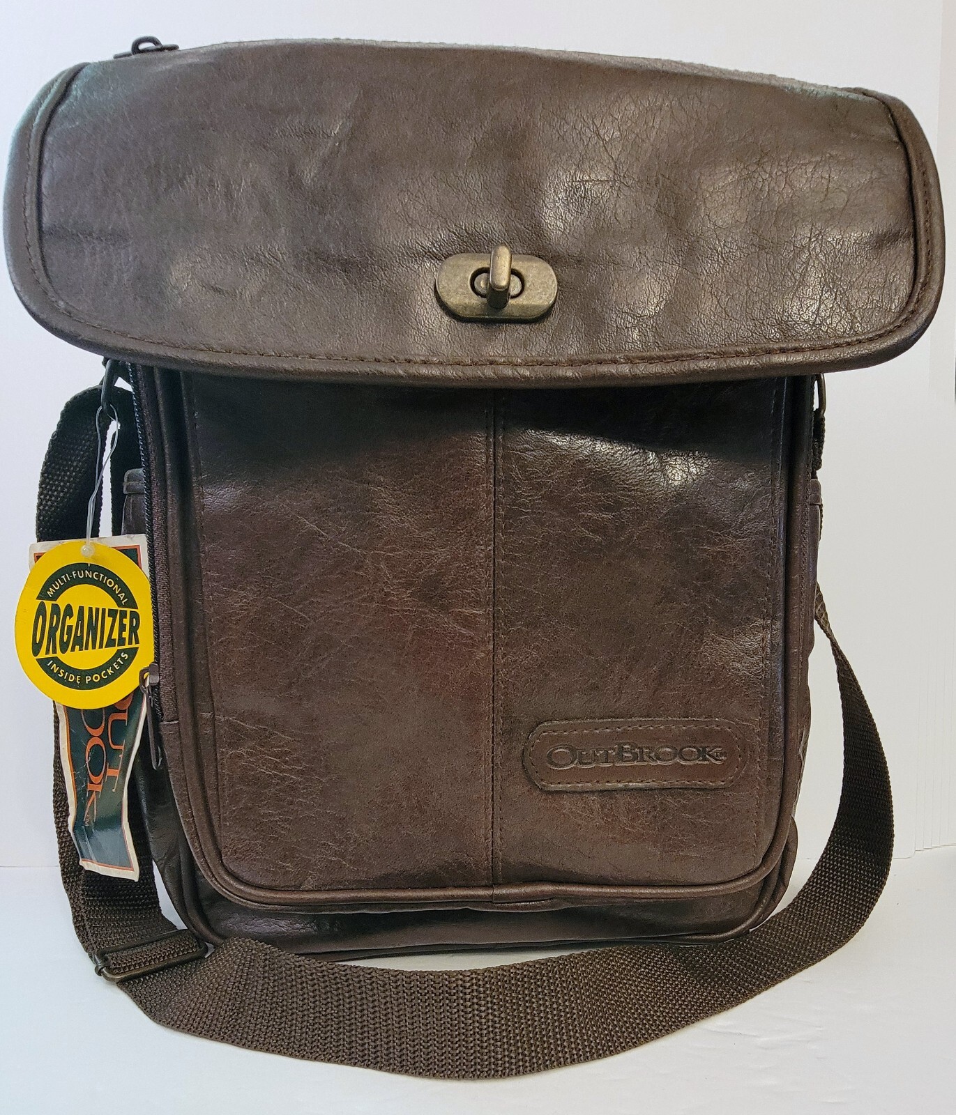 Out Brook Chocolate Gear Bag Multi-functional Organizer with Internal Pockets
