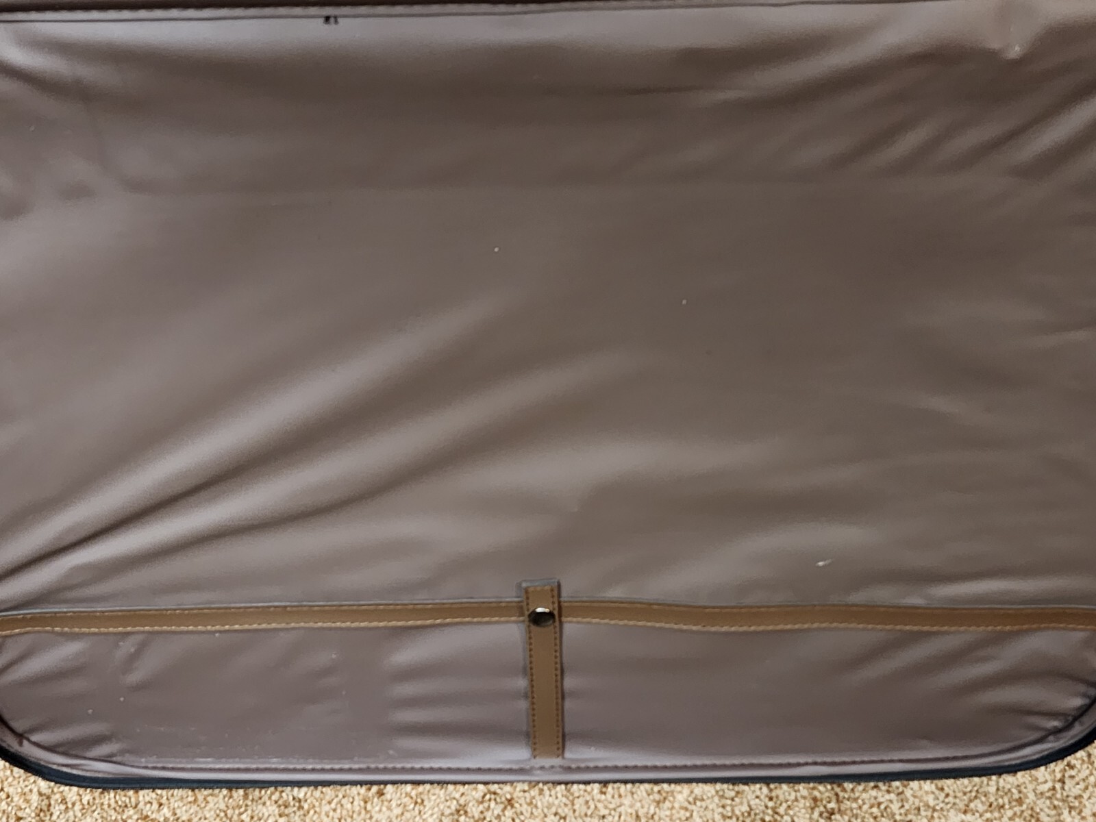 Vintage American Tourister Luggage Soft Canvass Brown Set of 2 Wheeled
