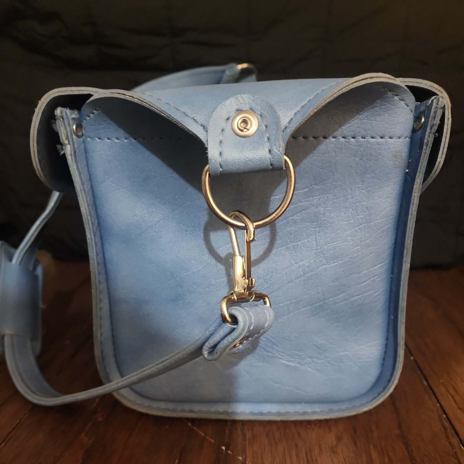Vintage Samsonite Scandia Carry On Blue Shoulder Bag/ Diaper Bag?