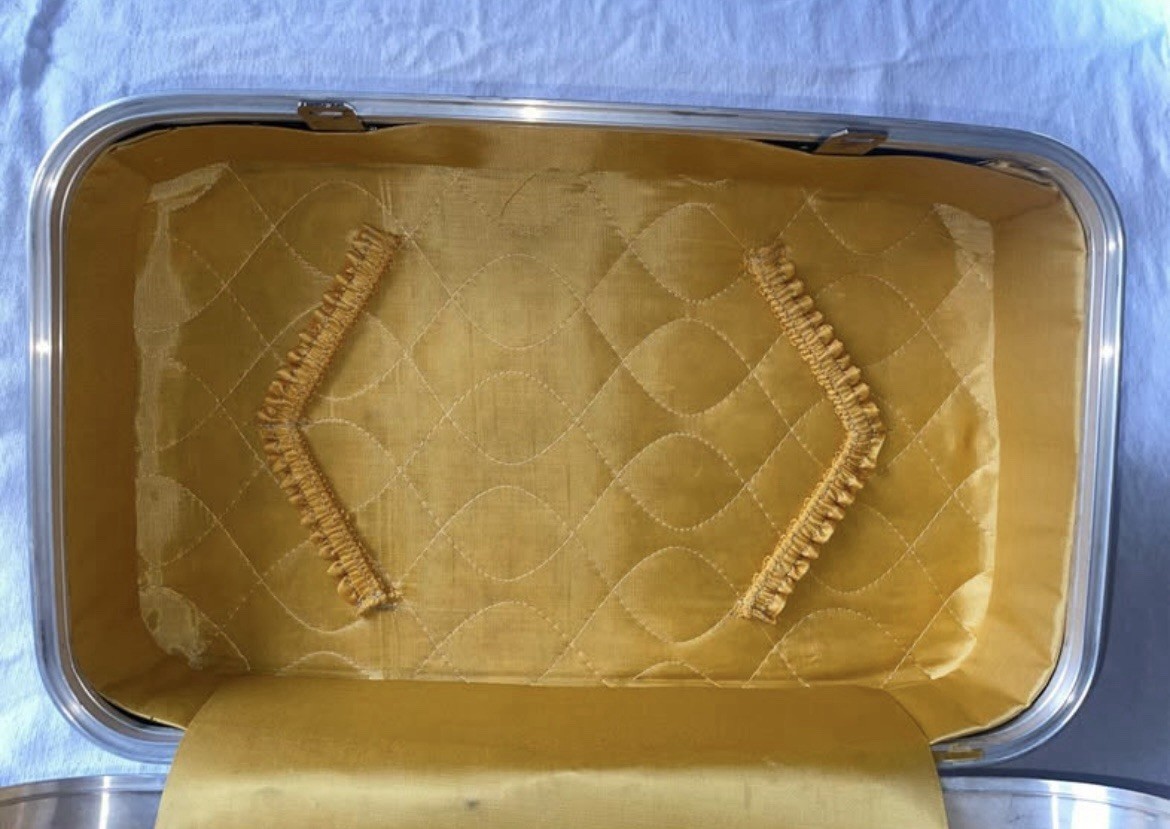 Vintage Green Samsonite Travel Caddy