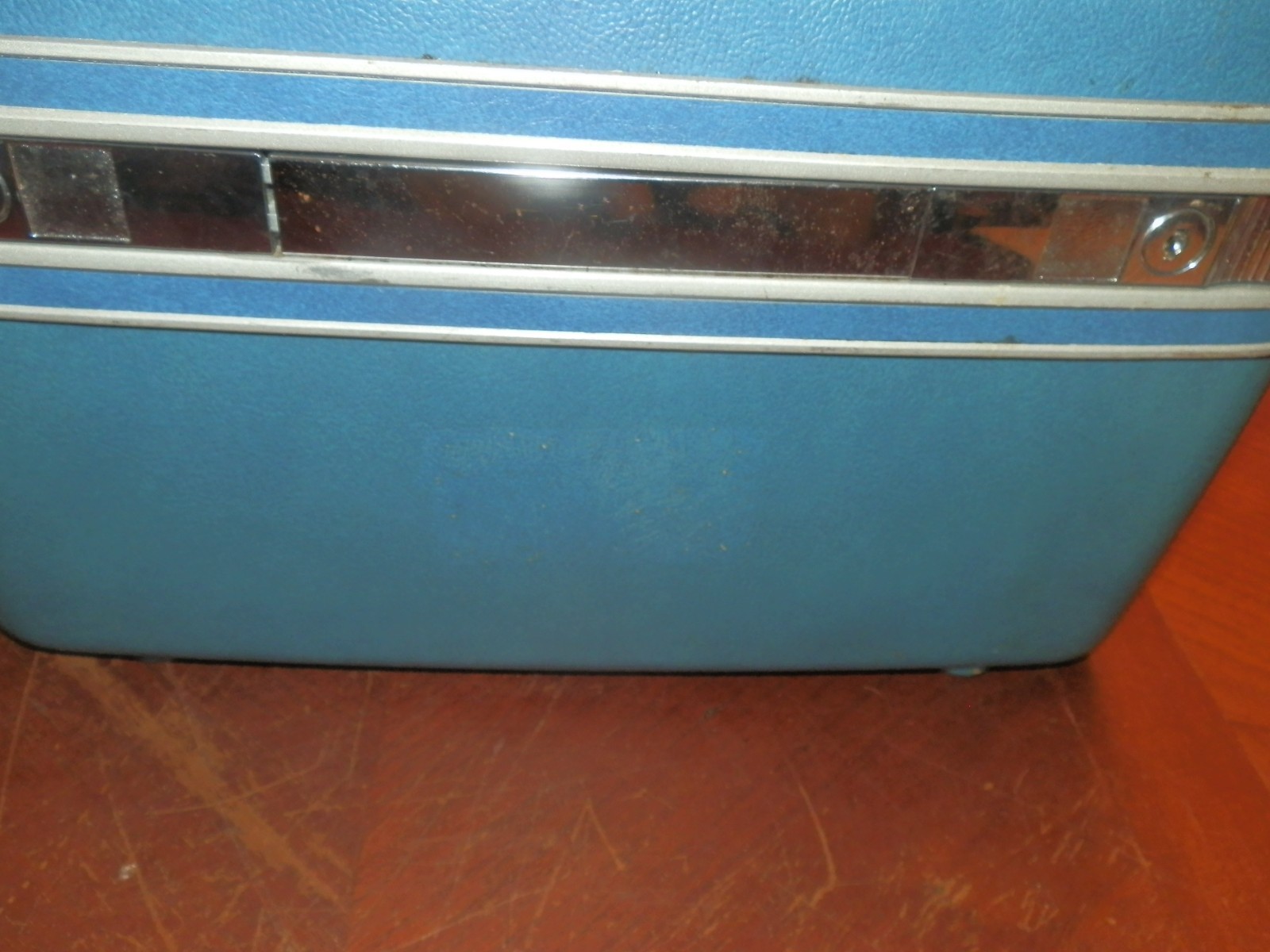 Vintage Retro Samsonite Silhouette Train Makeup case Luggage Trays No Key