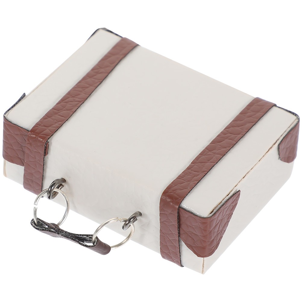 Tiny Dollhouse Accessories Miniatures Suitcase Model Luggage Toy