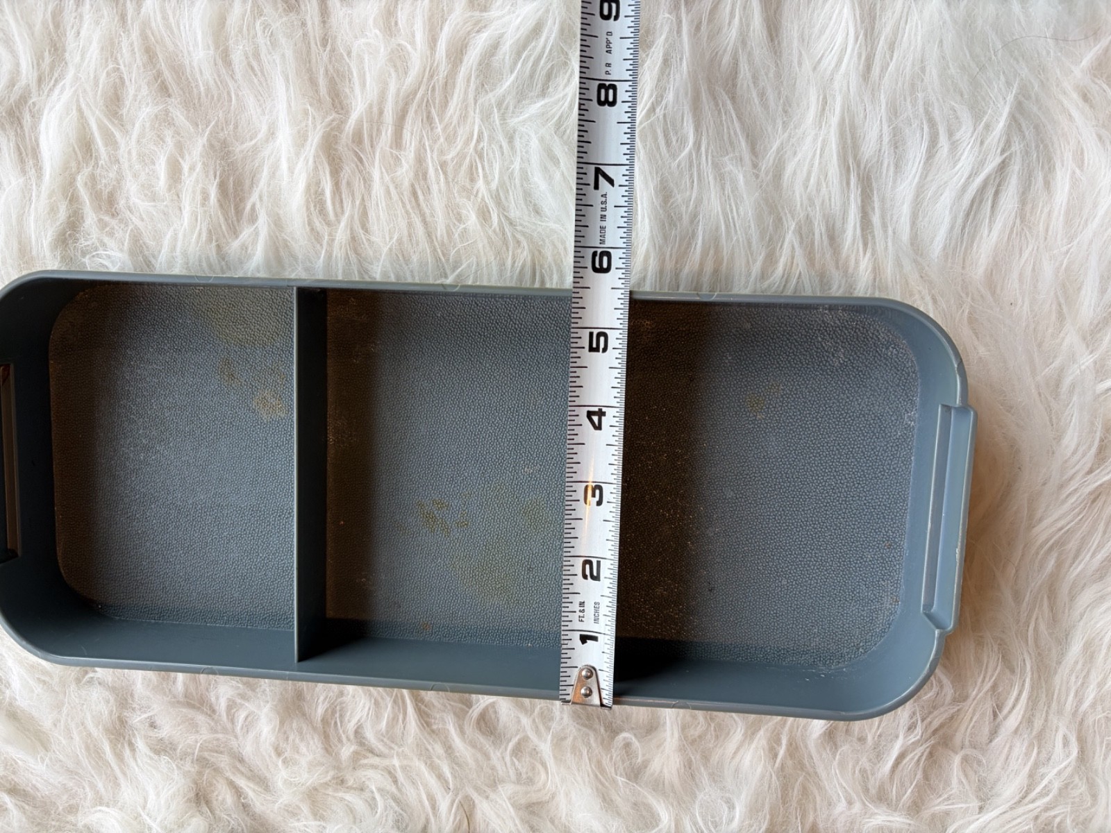 Vintage Lady Baltimore Traincase Tray Insert Powder Blue
