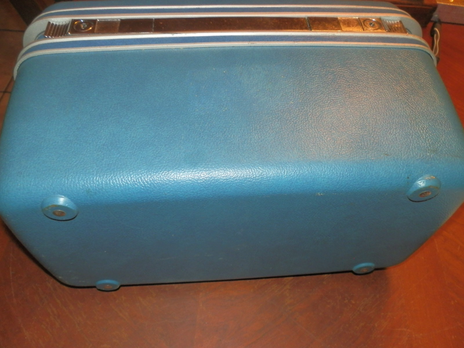Vintage Retro Samsonite Silhouette Train Makeup case Luggage Trays No Key